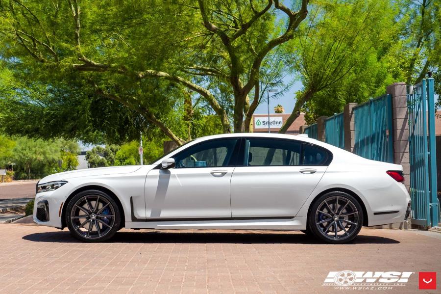  BMW 750i xDrive on Vossen Wheels (HF-3) 2019 года  (фото 5 из 5)